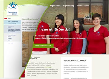 Alte und neue Homepage